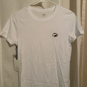 Aritzia Coffee tee